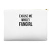 excuse me while i fangirl Accessory Pouches