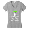 My Neighbor Totoro Women's V-Neck T-Shirt