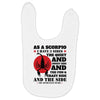 as a scorpio i have 3 sides Baby Bibs