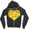 pizza lover Zipper Hoodie