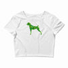 boxer leaf Crop Top