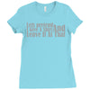 let's pretend Ladies Fitted T-Shirt