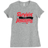 survivin' Ladies Fitted T-Shirt