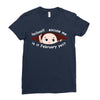 February Peeking Out  Baby Boy Ladies Fitted T-Shirt