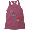 rgb cmyk Racerback Tank