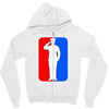 bestaande uit militair Zipper Hoodie