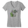 hug in a box Women's V-Neck T-Shirt