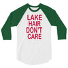 lake hair don't care 3/4 Sleeve Shirt