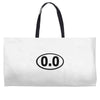cutie oval Weekender Totes