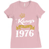 kings are born in 1976 Ladies Fitted T-Shirt