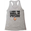 smell of christmas in the morning Racerback Tank