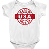 made in usa Baby Bodysuit