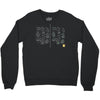 pterodactyl with a machine gun Crewneck Sweatshirt