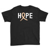 Hope Uterine Cancer Awareness Youth Tee