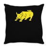 bull spain espana football animal tee all present sz new Throw Pillow