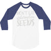 don't eat watermelon seeds 3/4 Sleeve Shirt