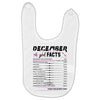 December Girl Facts Sagittarius Baby Bibs