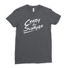 crazy for swayze Ladies Fitted T-Shirt