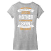 Super Cool Mother Of A Freaking Awesome Son Women's V-Neck T-Shirt