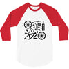 bike parts full suspension airfix model parts mens printed cotton 3/4 Sleeve Shirt