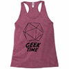 geek time Racerback Tank
