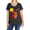 Kim Jong Un Ice T Ladies Curvy T-Shirt
