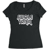 swole train Women's Triblend Scoop T-shirt