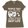 limited edition cats life Ladies Fitted T-Shirt