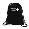 irish i were drunk Drawstring Bags