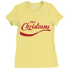 enjoy christmas Ladies Fitted T-Shirt