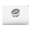 fugby it's a rucking good game Accessory Pouches