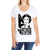 a woman's place is in the resistance Ladies Curvy T-Shirt