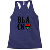 black love Racerback Tank