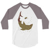 jaguar shark 3/4 Sleeve Shirt