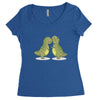 hug me Women's Triblend Scoop T-shirt