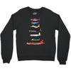 angry planes Crewneck Sweatshirt