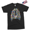 skeleton christmas tree Exclusive T-shirt