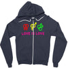 love is love Zipper Hoodie