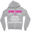 Gemini Woman Zipper Hoodie