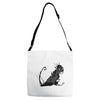 toothy monster Adjustable Strap Totes