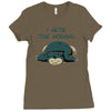 ronflex la flemme Ladies Fitted T-Shirt