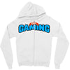 gaming color Zipper Hoodie