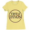team damon salvatore Ladies Fitted T-Shirt