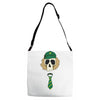 angus young ac dc Adjustable Strap Totes