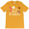 peace love rabbits T-Shirt