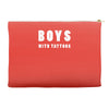 boys with tattoos Accessory Pouches