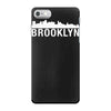 brooklyn city skyline silhouette iPhone 7 Case