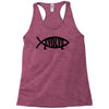 evolve t shirt small funny evolution science atheist darwin atheism fi Racerback Tank