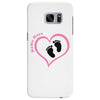 Baby Girl with Heart Any Name Customized Samsung Galaxy S7 Edge