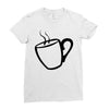 coffee Ladies Fitted T-Shirt
